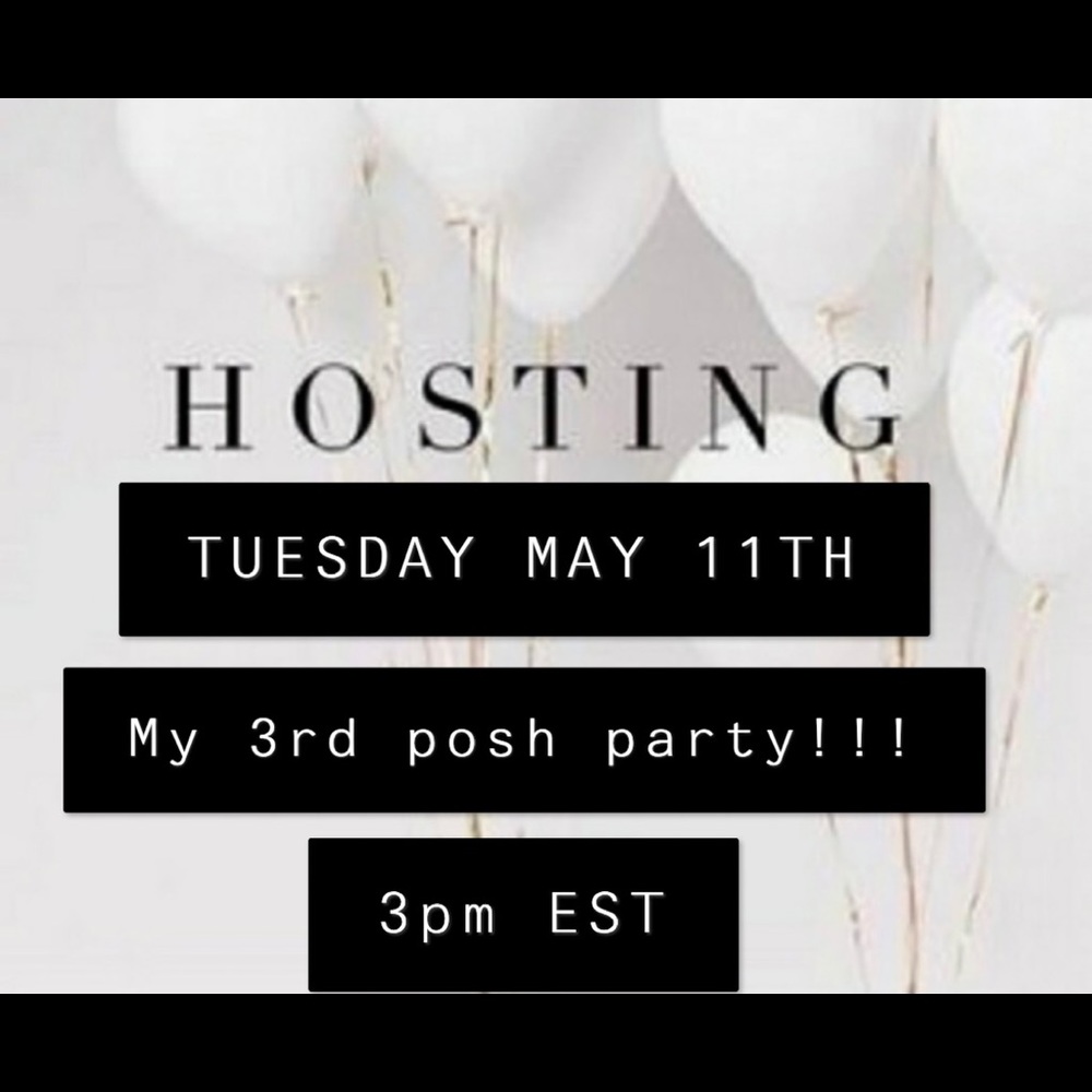Hosting my 3rd posh party!!!!